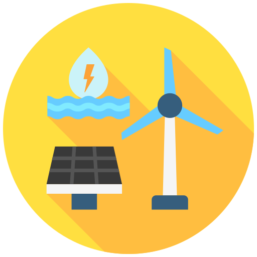 energía alternativa icono gratis