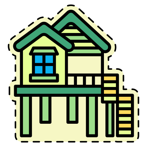 Beach house free icon Beach house free icon