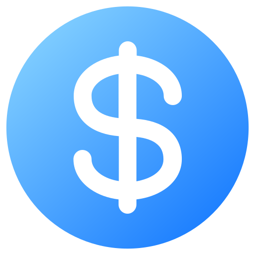 Dollar free icon Dollar free icon