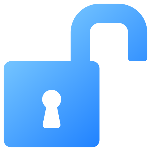 Unlock free icon