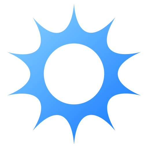 Sun free icon