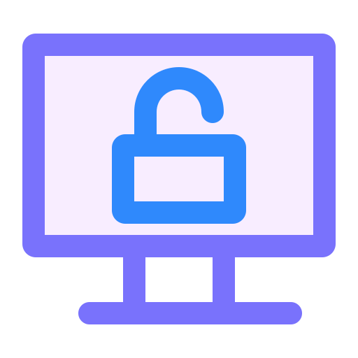 desbloquear computadora icono gratis