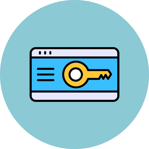 tarjeta llave icono gratis