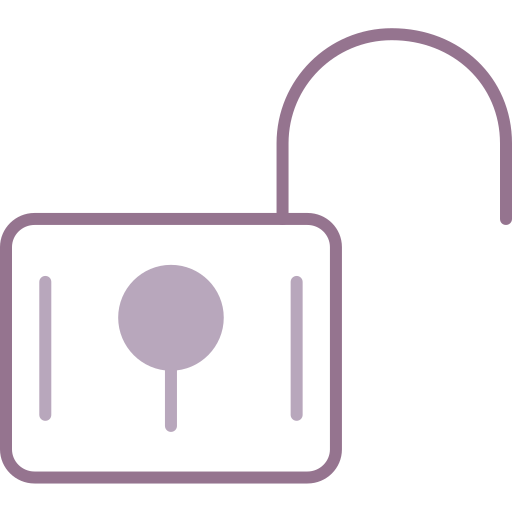 freigeschaltet kostenlos Icon freigeschaltet kostenlos Icon