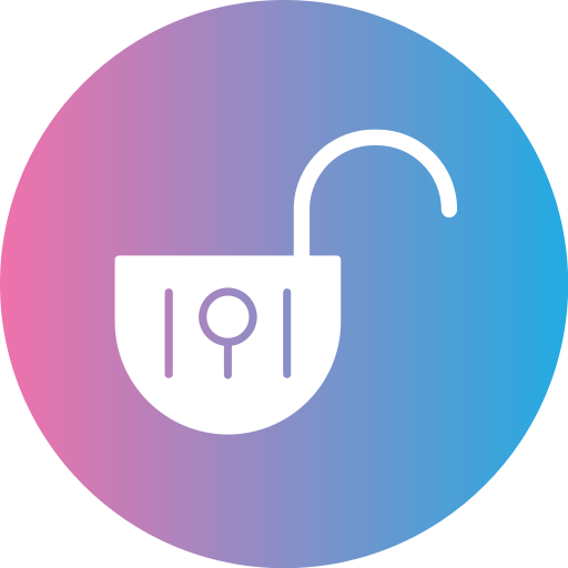 débloqué Icône gratuit débloqué Icône gratuit