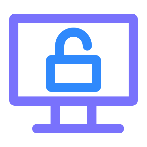 desbloquear computadora icono gratis