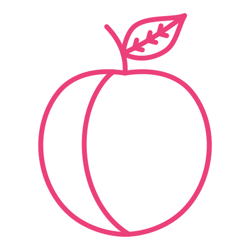 Peach free icon Peach free icon