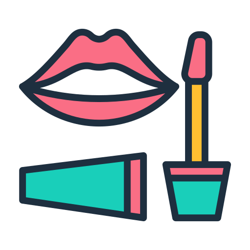 tinte de labios icono gratis