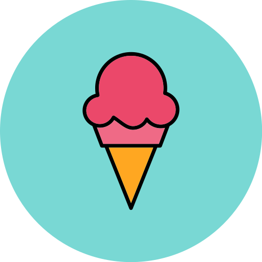 cono de helado icono gratis