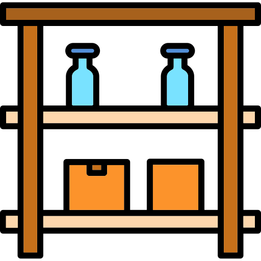 Shelves free icon Shelves free icon