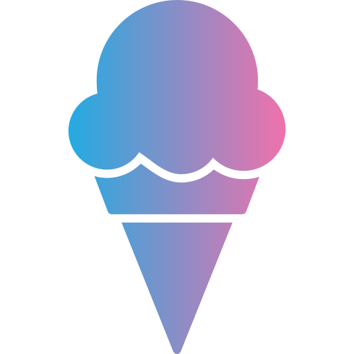 cono de helado icono gratis