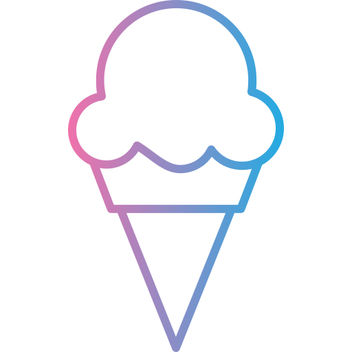 cono de helado icono gratis