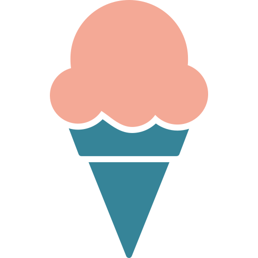 cono de helado icono gratis