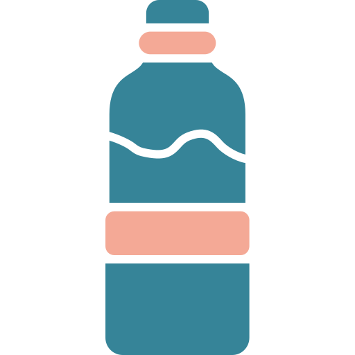 Water bottle free icon