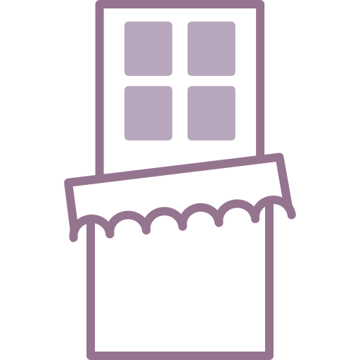 Chocolate bar free icon