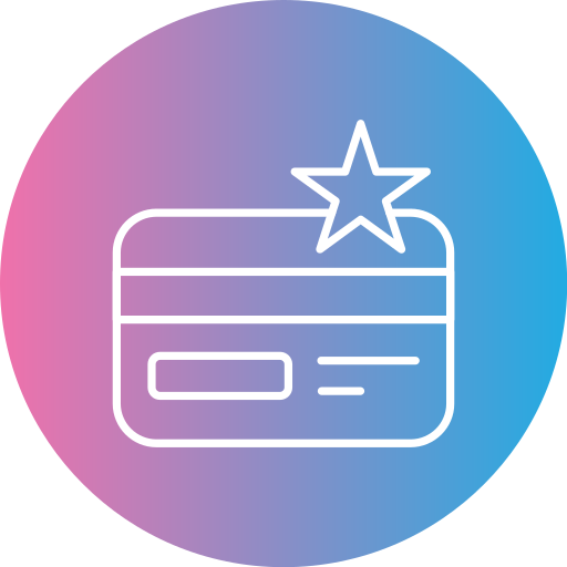 tarjeta de fidelidad icono gratis