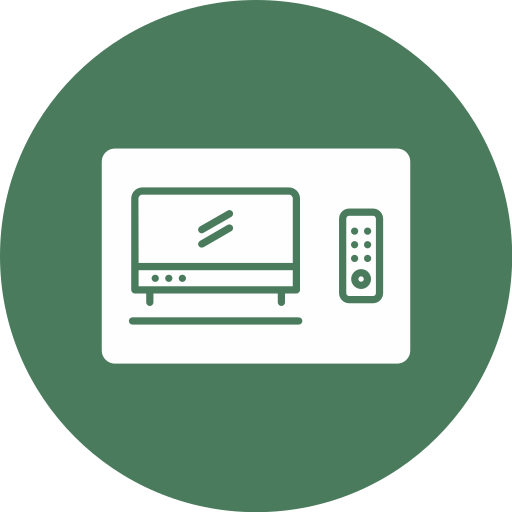 Tv box free icon
