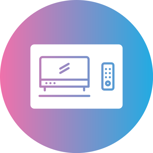 Tv box free icon