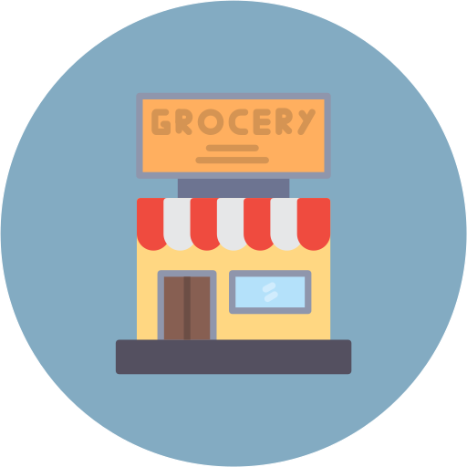 식료품점 무료 아이콘 식료품점 무료 아이콘