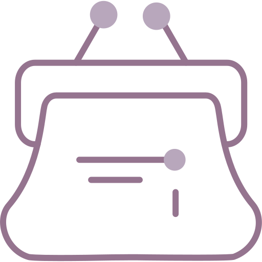 monedero icono gratis