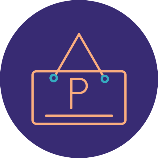 Parking sign free icon Parking sign free icon