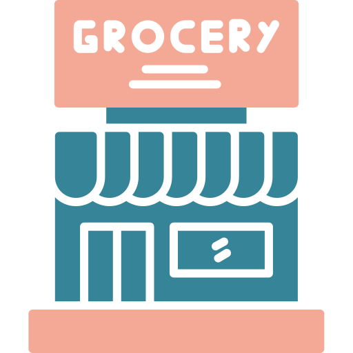 식료품점 무료 아이콘