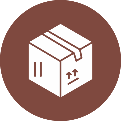 caja de entrega icono gratis