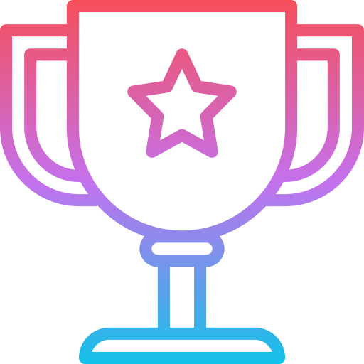 Trophy Iconixar Gradient icon