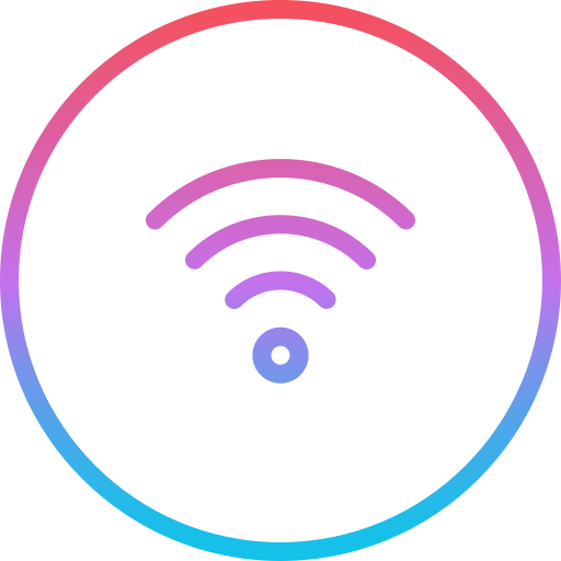 Wifi Iconixar Gradient icon