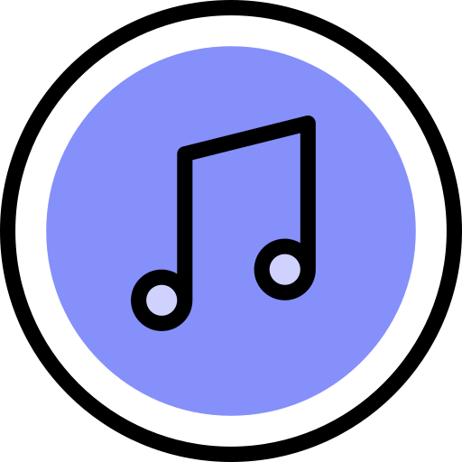 Music Iconixar Lineal Color icon