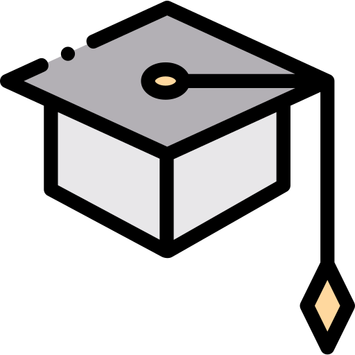 casquette de graduation Icône gratuit casquette de graduation Icône gratuit