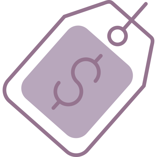 Price tag free icon