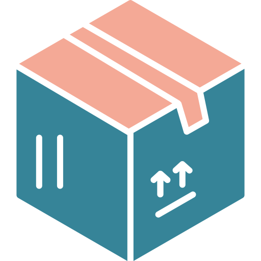 caja de entrega icono gratis