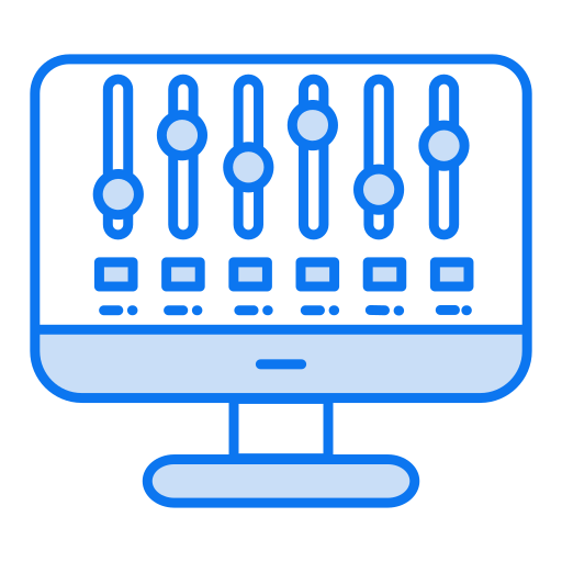 controles del tablero de mandos icono gratis