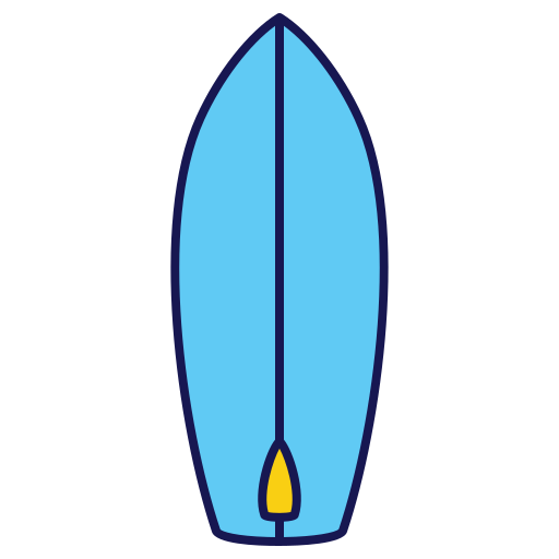 tabla de surf icono gratis