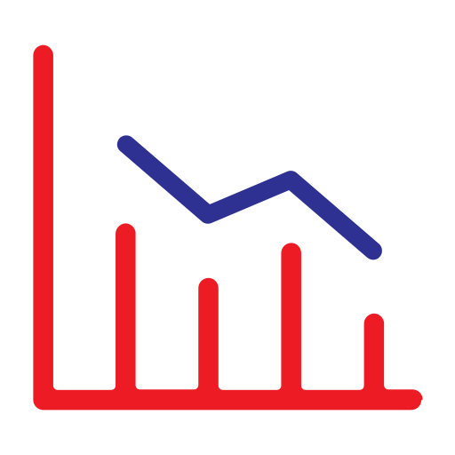 análisis de gráficos icono gratis