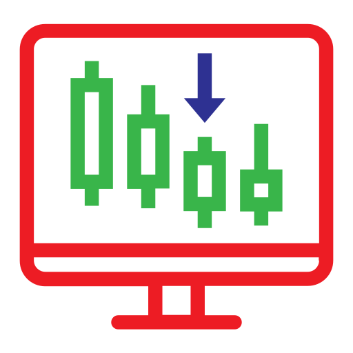 gráfico de operaciones icono gratis