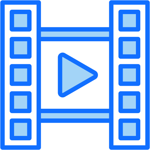 tira de película icono gratis