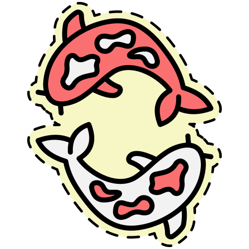 poisson koi Icône gratuit poisson koi Icône gratuit