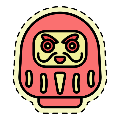 daruma icono gratis