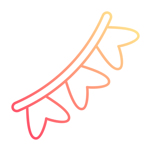 banderines icono gratis