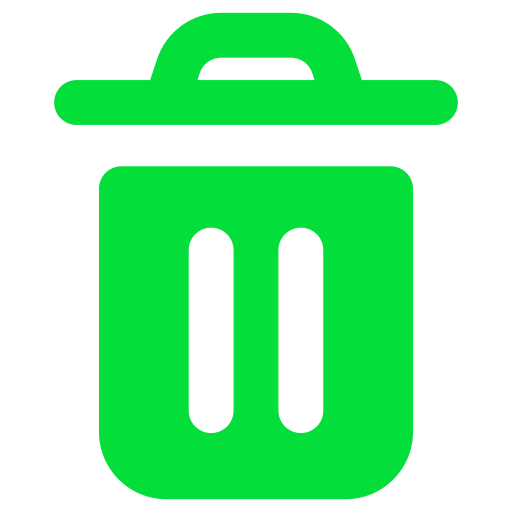 Trash free icon Trash free icon