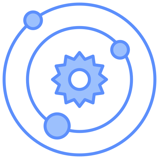 sistema solar icono gratis