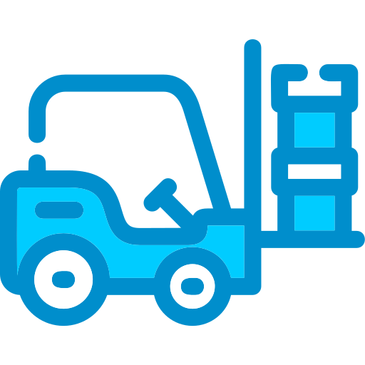 Вилочный погрузчик бесплатно иконка Вилочный погрузчик бесплатно иконка