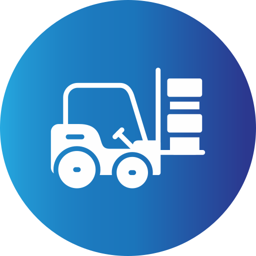 Вилочный погрузчик бесплатно иконка Вилочный погрузчик бесплатно иконка