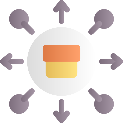 Distribution free icon Distribution free icon