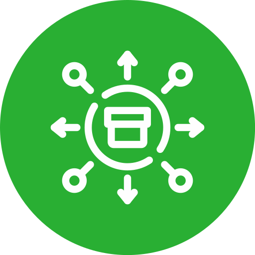 Distribution free icon Distribution free icon