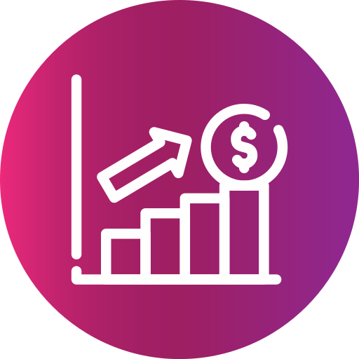 ganancia icono gratis