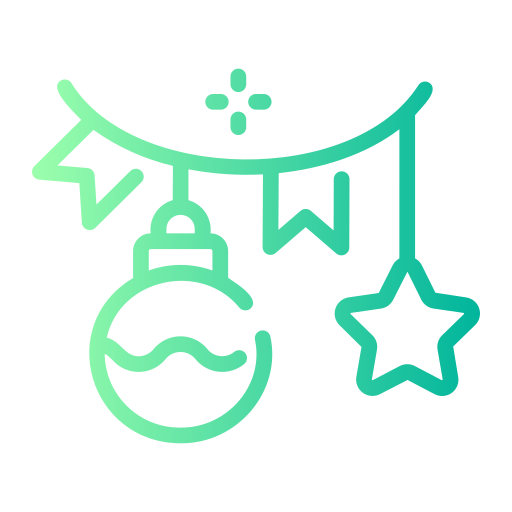 guirnalda icono gratis