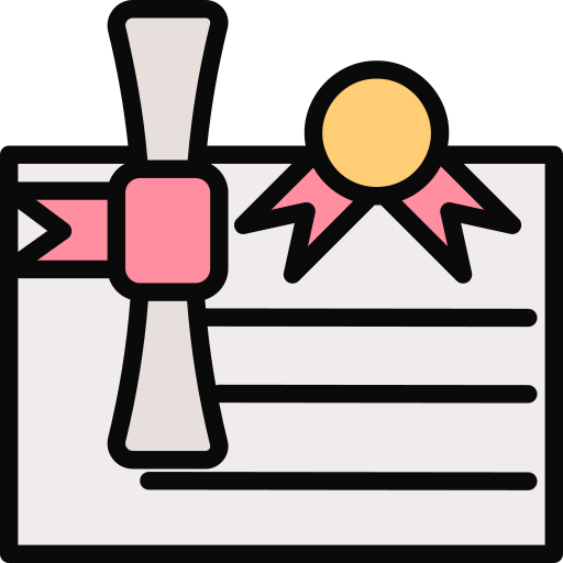 certificat Icône gratuit